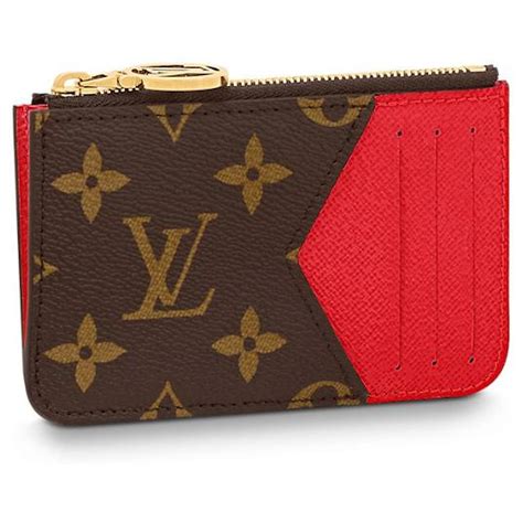 lv red card holder|louis vuitton card holders women.